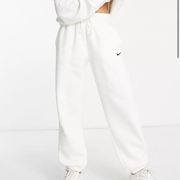 Nike Pants - NIKE NWT White Phoenix Fleece Joggers L